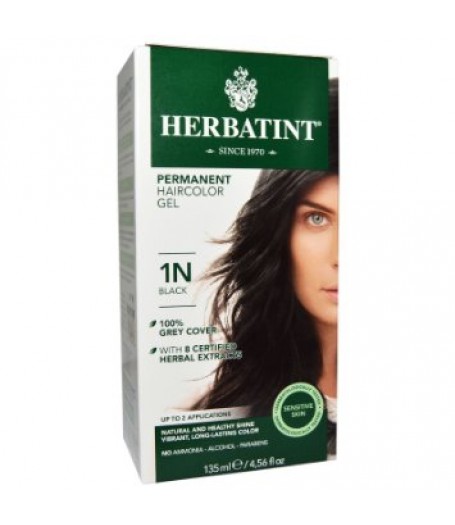 Herbatint意大利染髮1N (黑色)